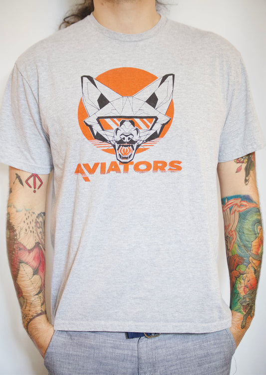 Aviators Fox Gray T-Shirt - Unisex