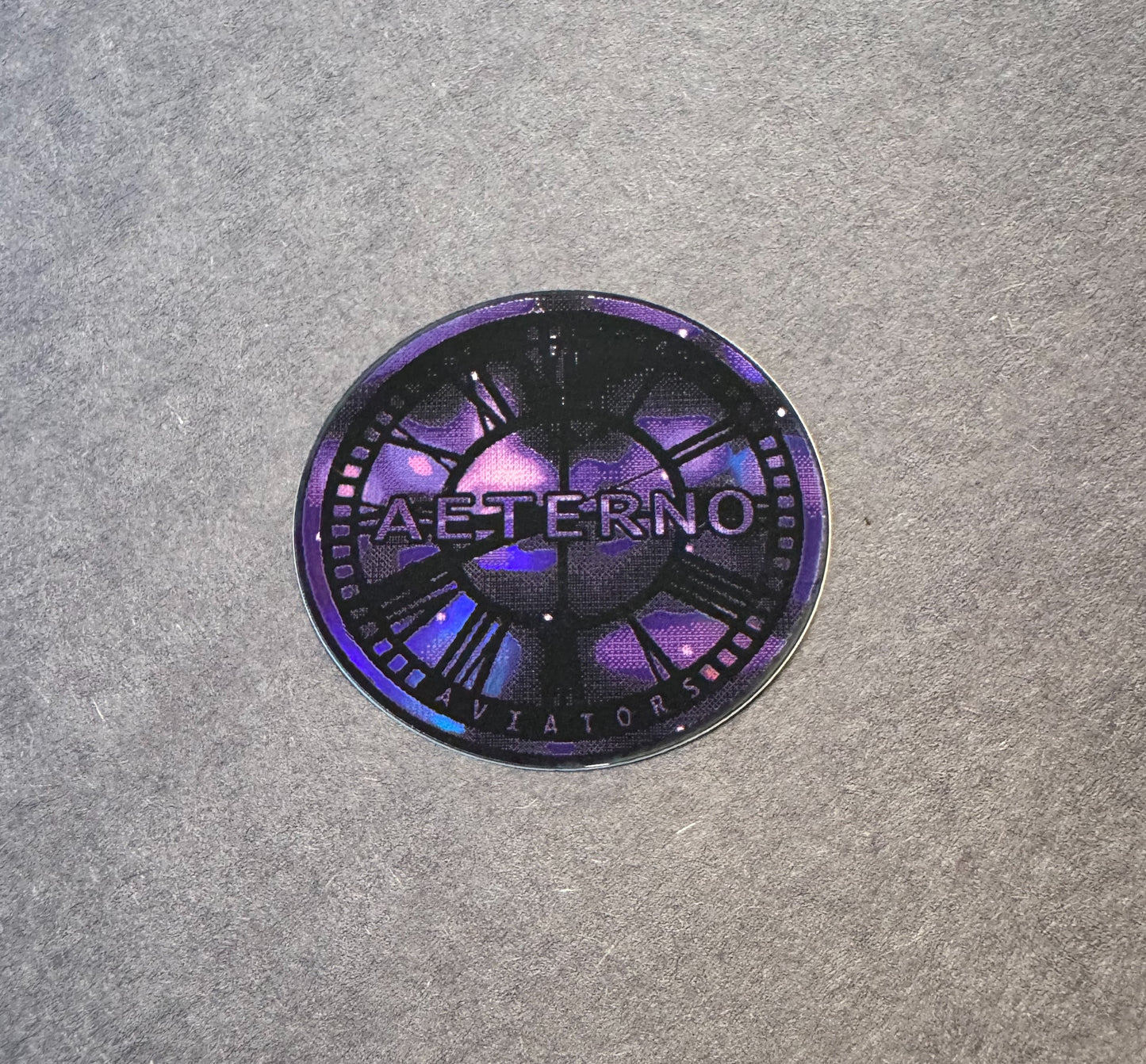 Aeterno Holographic Sticker (New Arrival)